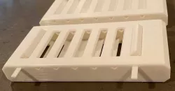NESE 18650 battery holder alignment pins and blocks