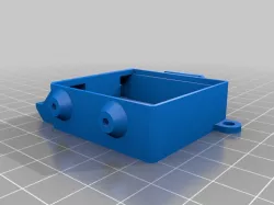 One-piece fan/heatsink duct with modified cable tie point