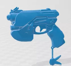 Overwatch DVA Gun - Black Cat Edition