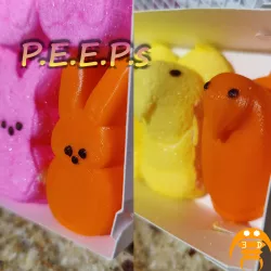 P.E.E.P.s (Probably inEdible inEsculent Plastic) Peeps Look-alike