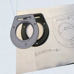 Piper Forward Air Vent Retainer (PA-28)