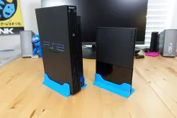 Playstation 2 Fat and Slim Vertical Stands