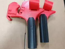 Quest 2 Pistol Grip - Ping Pong Paddle Adapter