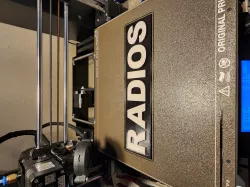 Radios name plate