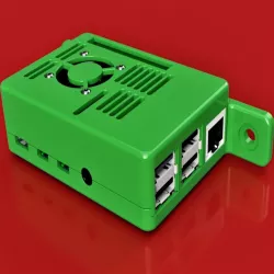 Raspberry Pi 4B Octoprint Case with Fan
