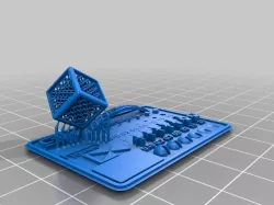 Resin Testprint from Siraya