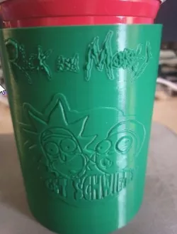 Rick and Morty Schwifty Mug for solo cups