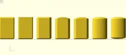 Rounded box module for openscad
