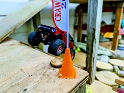 SCX24 - Cone with Flag Mount