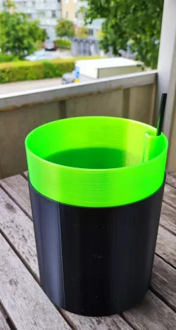 Self Watering Plant Pot With Water Indicator (150 mm)