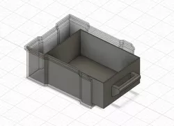 Simple Stackable Box with Drawer