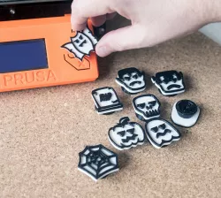 Spooky 3D printer knobs collection - HALLOWEEN