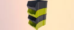 Stackable storage box