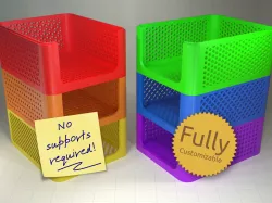Stackable Storage Caddies