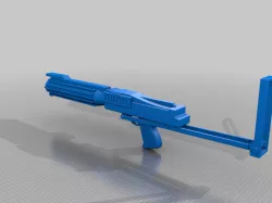 Star Wars DC15-X blaster with open stock from Revenge of the Sith 1:12 1:6 and 1:1