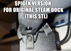 Steam Deck - Valve Dock Adapter for SPIGEN rugged Armor Case