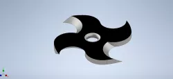 Strange throwing star / shuriken