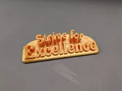 Strive for excellence