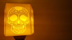 Sugar Skull Lampshade