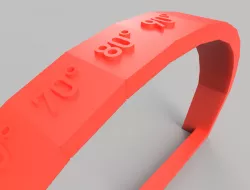 Support visualizer (slicer test file - no printing)