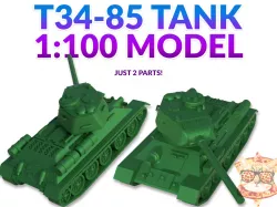 T34-85 TANK (USSR)
