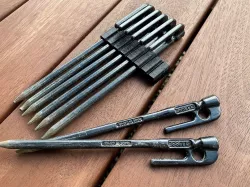 Tent stake (peg) Holder