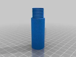 Threaded EDC Container