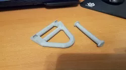 Three Bar Slider with Carabiner Loop