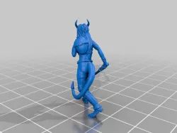 Tiefling Rogue Girl