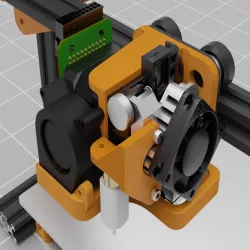 Titan Aero Extruder Mount for CR-10/Ender 3