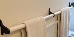 Towel Rack - 1" OD PVC Pipe