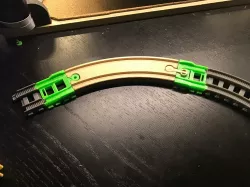 TrackMaster to Wooden Track Adapter - bidirectional remix