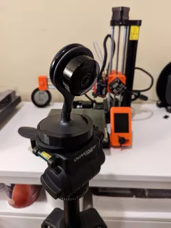 Tripod adapter for streaming camera, compatible with Nest Indoor Cam first generation