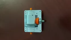 Updated RC car differential gearbox