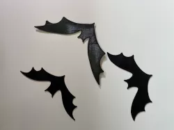 Vintage Halloween Bat Wall Decor