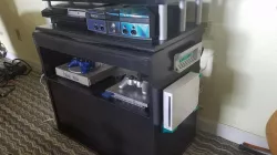 Wii wall mount