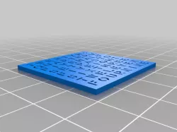 Word Clock Face
