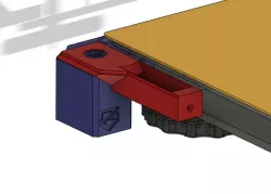 Z-Endstop for Klipper Auto Z Calibrate (Mercury One with Stock Ender 5/Plus Bed)