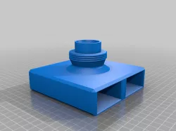 123 Block Suction Vise Base