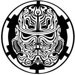 2D Storm Trooper Helmet