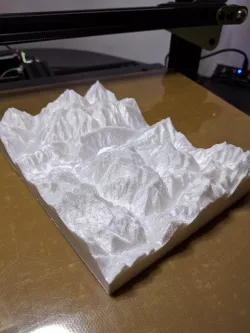 3D Map of Val Pusteria, Italy