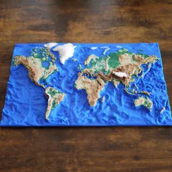 3D World Map
