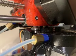 Adapter for M10 threaded screw to M8 threaded screw