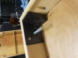 Angle Leg Support - Cornhole