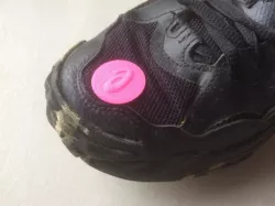 Asics hole repair