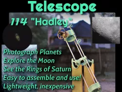 Astronomical Telescope "Hadley" - an easy assembly, high performance Newtonian