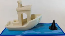 Benchy arriving too late to save a drowning witch