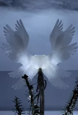 Biblically Accurate Angel Tree Topper & Miniature