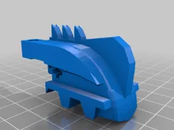 Bionicle Tuatarus Chomping Skull Head