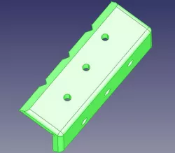 Bohrlehre für Platten 10mm  15mm  20 mm (Winkel)